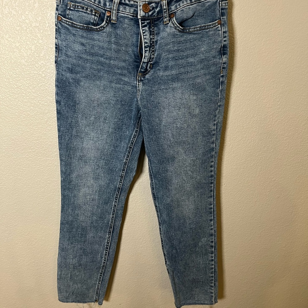 LC Lauren Conrad Light Blue Ankle Jeans